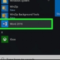Aggiungi uno sfondo a un documento di word