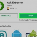 Ottieni un file apk su un dispositivo android