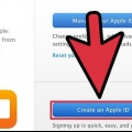 Crea un id apple