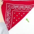 Come piegare una bandana