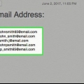 Scegli un indirizzo email