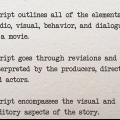 Scrivere la sceneggiatura di un film