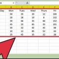 Crea un grafico in excel