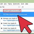 Crea un account icloud