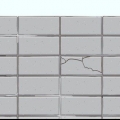 Riparare un muro di blocchi di cemento