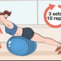 Utilizzo di una palla da ginnastica per la lombalgia