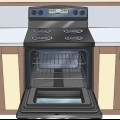 Usando un forno