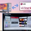Collegamento di un pc a una smart tv lg