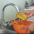 Tagliare un frutto stella