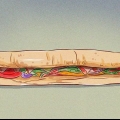 Ordina un panino della metropolitana
