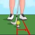 Esecuzione di uno swing con una mazza da golf