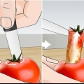 Tagliare un pomodoro