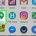 Effettua una videochiamata su android
