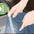 Rimozione di una macchia di candeggina