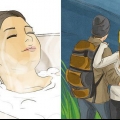 Coccola una donna