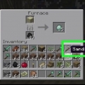 Fare il vetro in minecraft