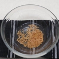 Realizzazione di gel per capelli a base di semi di lino