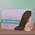 Usando un rilassante per capelli