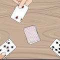 Giocare al gioco di carte palace