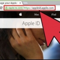 Modifica la password dell'id apple