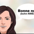 Augurare la buona notte a qualcuno in francese