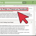 Colpire qualcuno su facebook