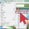 Ingrandisci su un pc