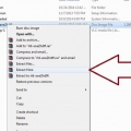 Apri i file iso