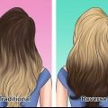 Tingi i capelli per ottenere un effetto ombretto