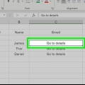 Aggiungi collegamenti in excel