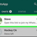 Unisciti a un gruppo whatsapp su android