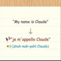 Dire mi chiamo in francese