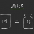 Conversione di millilitri in grammi