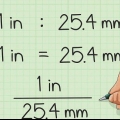 Converti millimetri in pollici