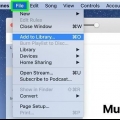 Metti gli mp3 in itunes