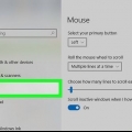 Modifica le impostazioni del mouse