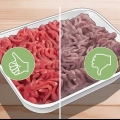Controlla se la carne macinata è avariata