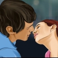 Esercitati con il bacio alla francese