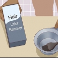 Rimuovere la tintura permanente per capelli