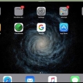 Metti le icone sul desktop di un ipad