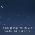 Trovare pianeti nel cielo notturno