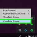 Disinstalla razer synapse da un pc o mac