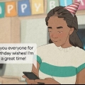 Rispondi quando qualcuno si congratula con te per il tuo compleanno
