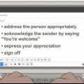 Rispondi a un'e-mail di ringraziamento
