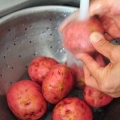 Preparare le patate rosse