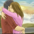 Dare abbracci romantici