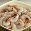 Pulizia degli scampi