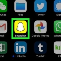 Invia snap alla tua storia in snapchat
