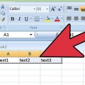 Incolla il testo delimitato da tabulazioni in excel
