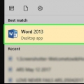 Rivedi il testo in word